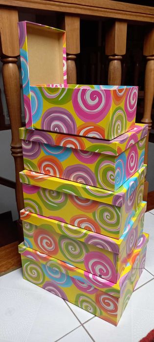 Caixas de decoração e arrumação