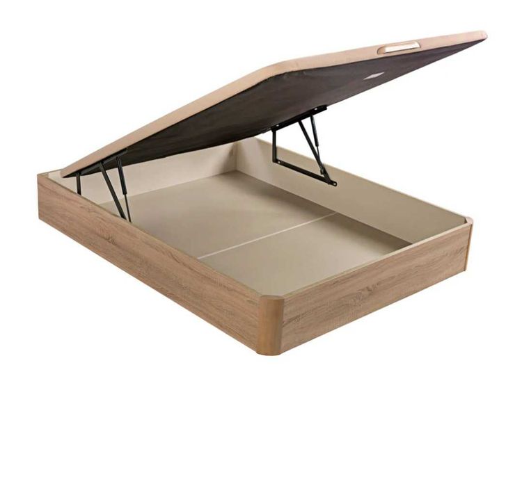 Cama de casal com arrumação