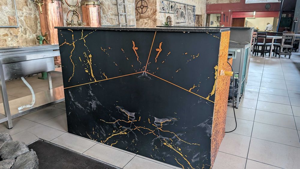 Balcão Refrigerado em Inox e com interior de Inox