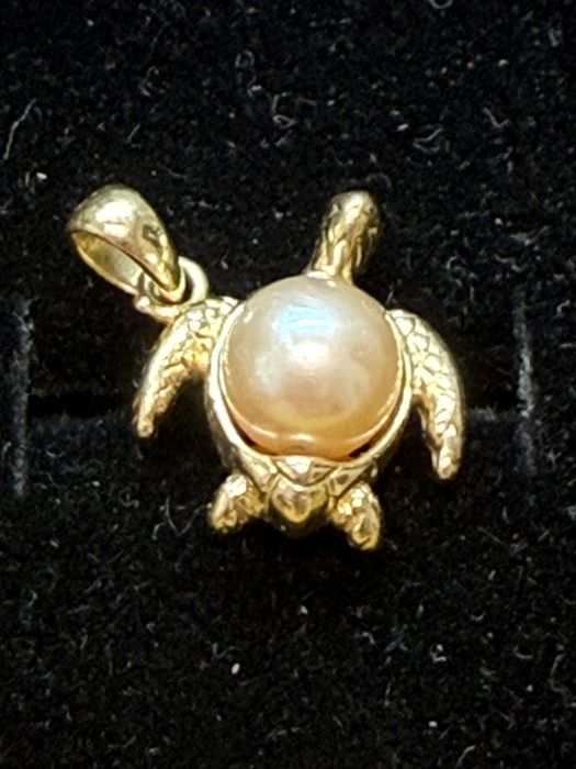 Przywieszka złota Żółw