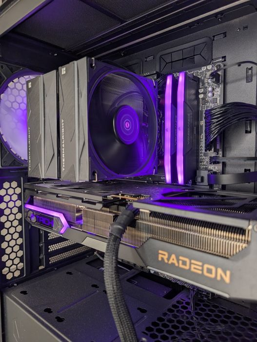 Komputer RX9070XT, R9, 32gb RAM DDR5, SSD 2TB, Topowa specyfikacja!!!