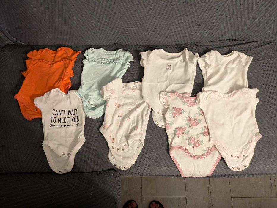 Body niemowlęce krótki rękaw 56/62