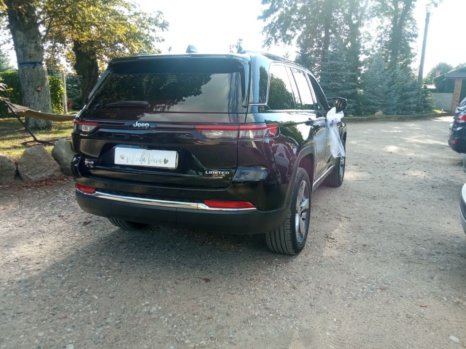 Dodge Challenger / Jeep Grand Cherokee wynajem auto do ślubu