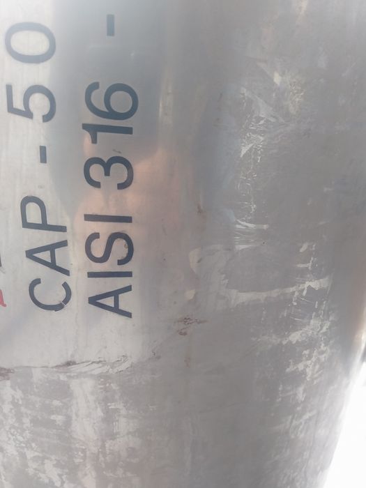 Cuba de inoxidável. Líquidos