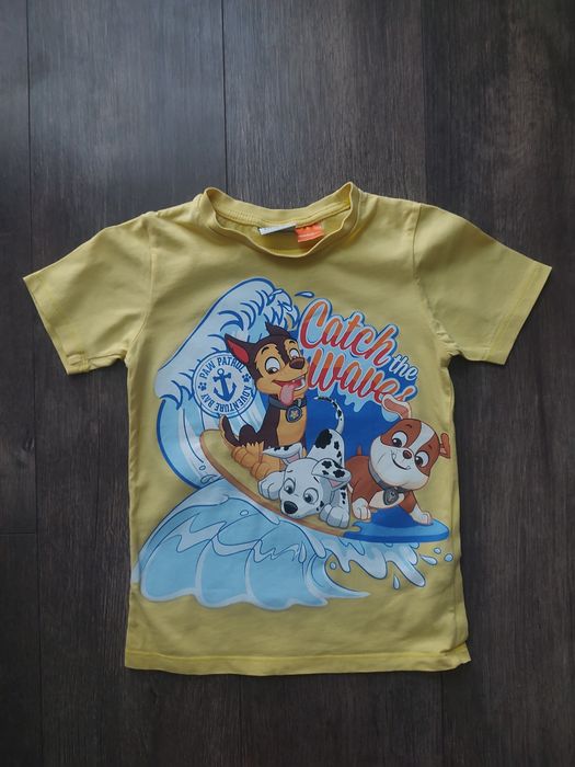 T-shirt chłopięcy Psi Patrol r.116/122 Nickelodeon