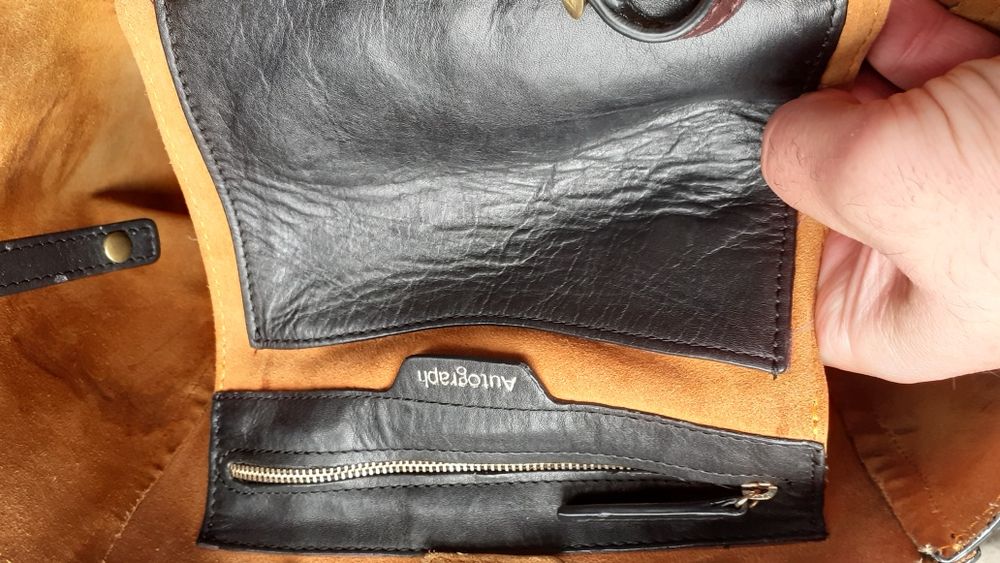 Женская кожанная сумка-тоут Autogrch(Англия28/40*29*19см.