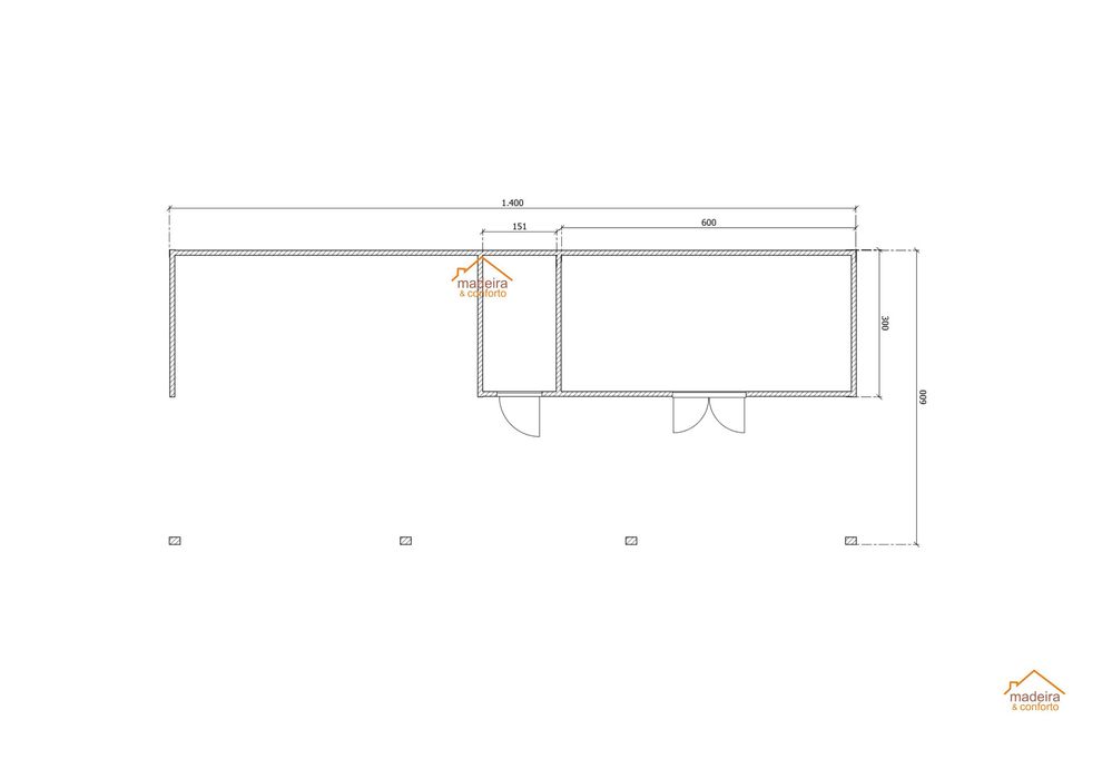abrigo de jardim / anexo - Madeira&Conforto - anx.14