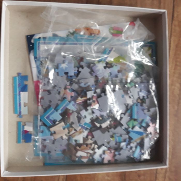 Puzzle Frozen kraina lodu