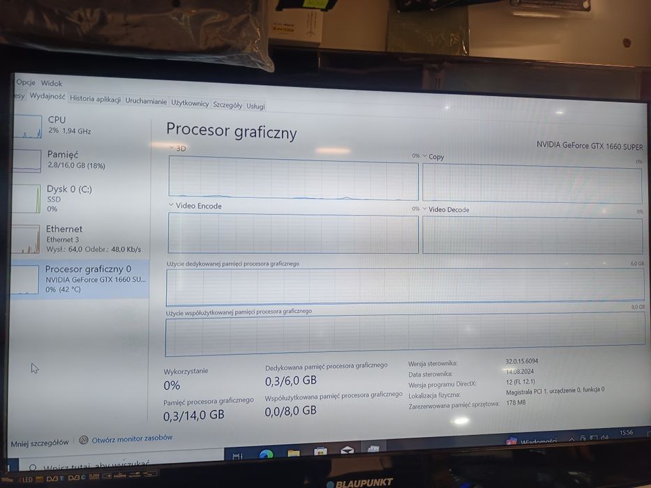 Komputer i5 2400/4*3.3gh 16gb224ssd/geforce1660super6gbKomis Madej Sc