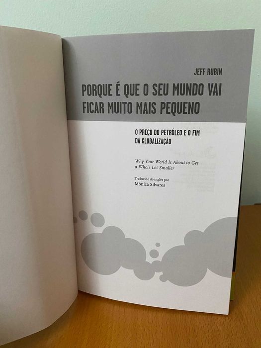 Porque É Que O Seu Mundo Vai Ficar Muito Mais Pequeno - Jeff Rubin