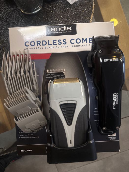 Maszynka i golarka andis barber