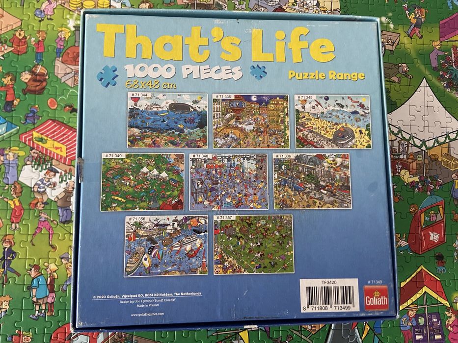 Puzzle 1000 peças Goliath – personagens divertidas