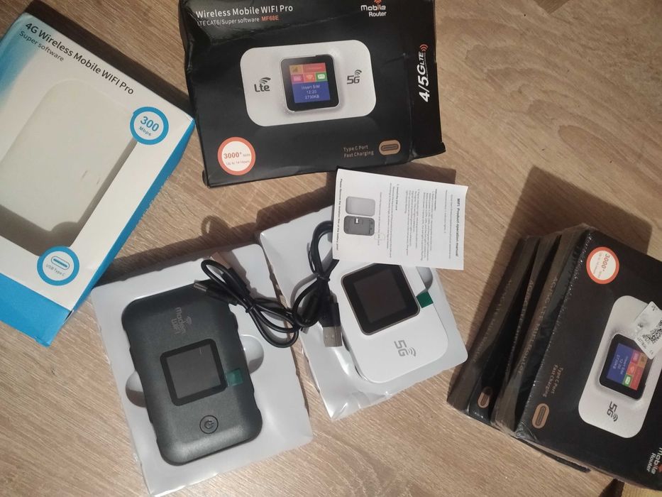 4/5G Роутер Модем WiFi серії Pro, батарея 3000 мАг під SIM-карту