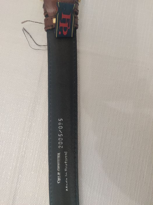 Cinto castanho homem, em pele genuína