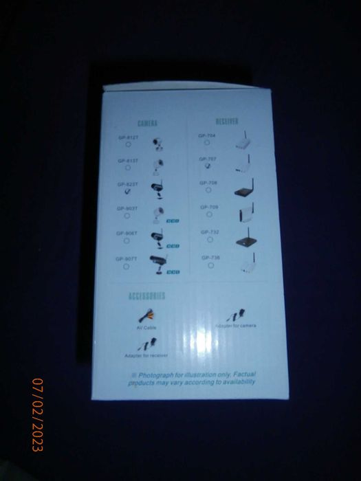 Kamera Bezprzewodowa 2,4 Ghz Monitoring - czytaj opis