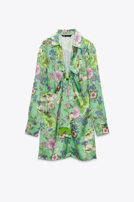 Сукня Zara платье сатинова