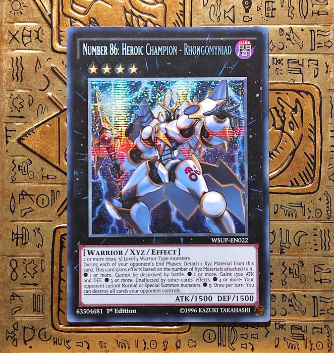 Number 86: Heroic Champion - Rhongomyniad Yugioh