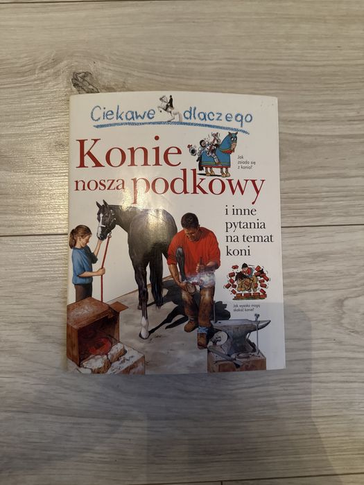 książka dla dzieci o koniach