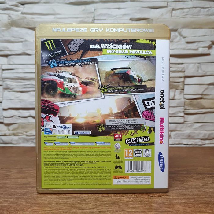 COLIN MCRAE DIRT 2 - polskie wydanie eXtra Klasyka GOLD G2 PL [PC]