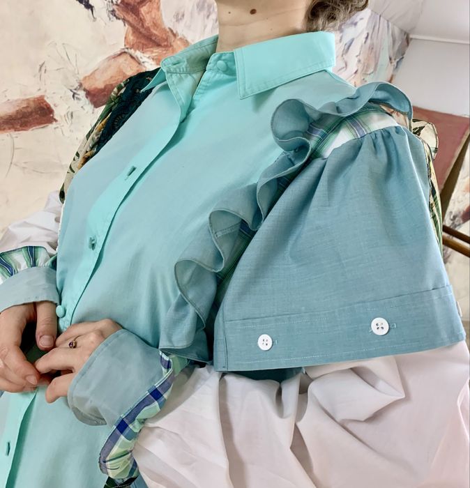 Жіноча сорочка на довгий рукав