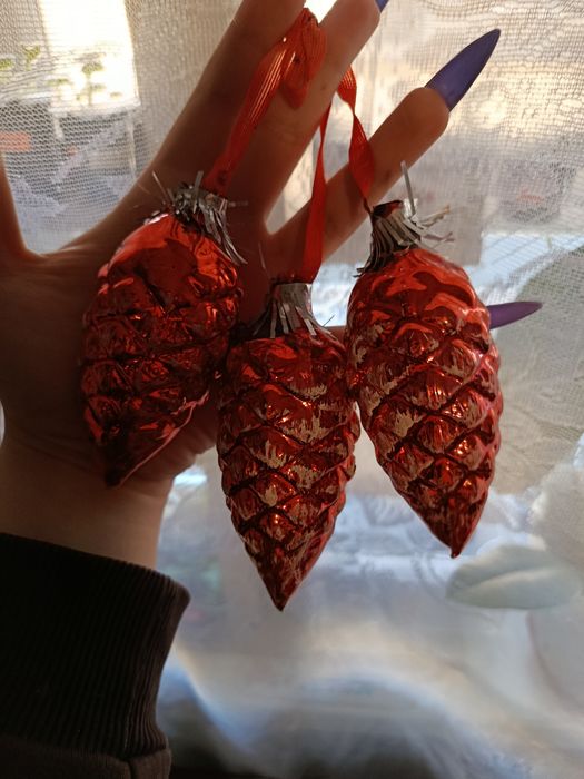 Игрушки на ёлку СССР. Старые ёлочные игрушки