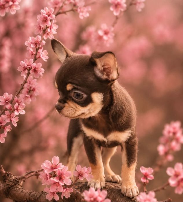 Chihuahua czekoladowa