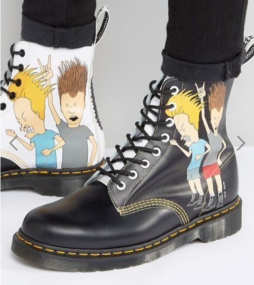 Buty limitowane Dr. Martens 1460 Pascal x Beavis & Butt-Head | r. 37 | Oryginał