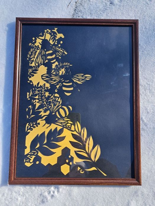 Витинанка Бджілки 30х40