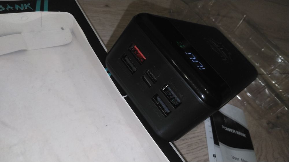 Amazon! Power Bank Caal Quick Charge 50000mAh 66W (зарядное устройство