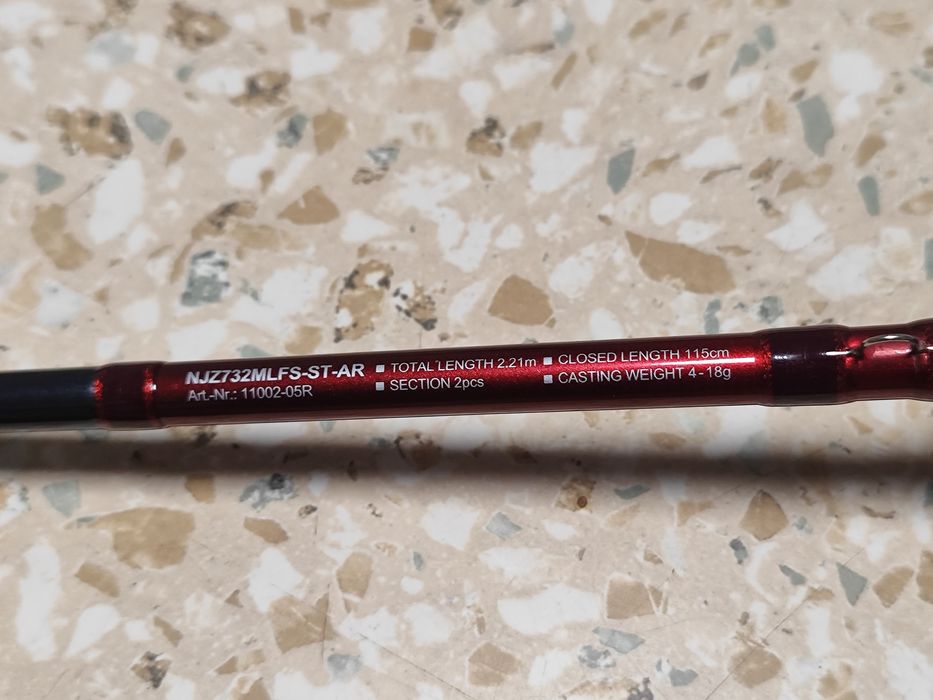 Спінінг Daiwa Ninja Z 732MLFS-ST 2.20м 4-18г