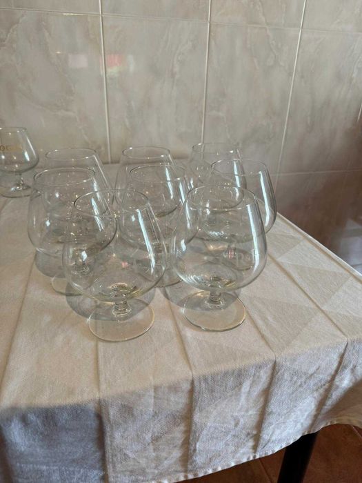 Conjunto de copos de vidro