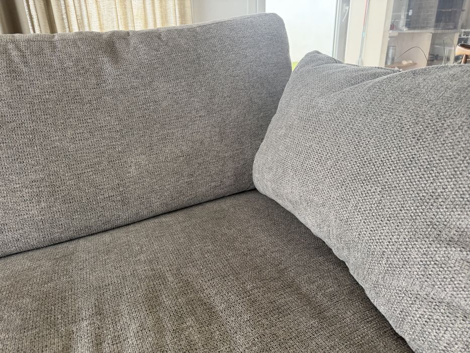 Sofa cinza 5 pessoas