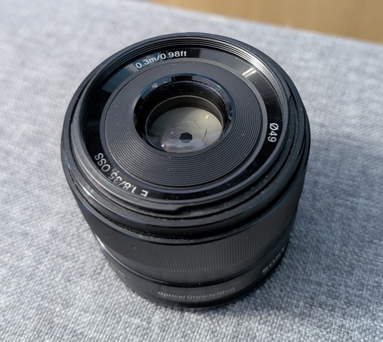 Obiektyw SONY SEL3518 35MM F1.8 stan idealny sprawny portretowy bokeh