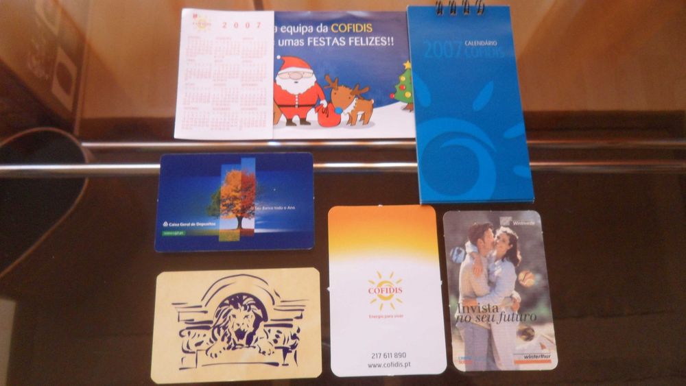 Calendários (220 unidades)