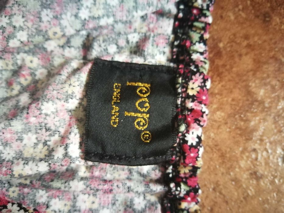 Sukienka Pop r. 36 kwiatki szerokie ramiączka