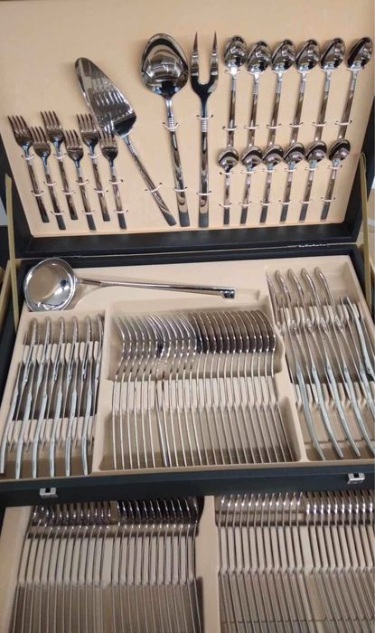 Faqueiro 130 peças novo