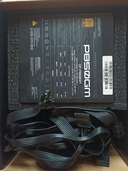 Блок питания Gigabyte p850gm gold