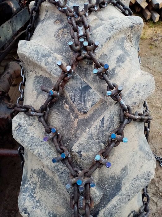 Łańcuchy kolce na każde kolo