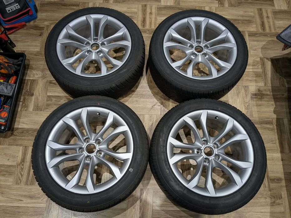 4x koła zimowe 7.5mm Audi A8 D3, 18 9j, 255/45r18 + dystanse + śruby