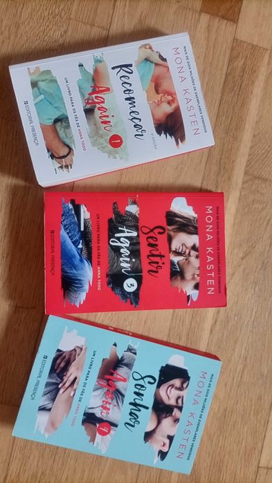 Coleção Again 1, 3 e 4 - Mona Kasten 18€ portes incluídos