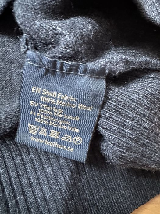 Męski sweter z wełny merino