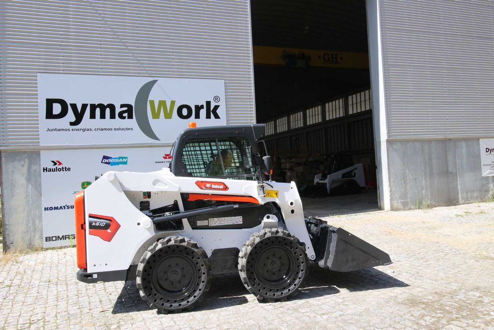 Mini Pá Carregadora Bobcat S 510 nova todo terreno