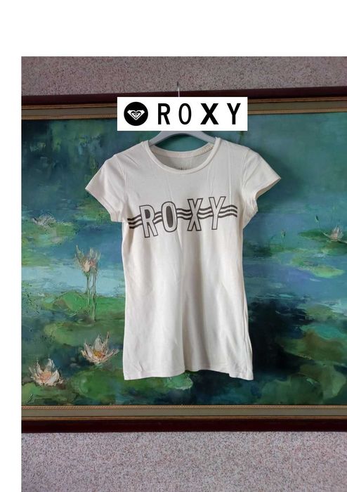 Roxy koszulka top bluzka bawełniana top t-shirt
