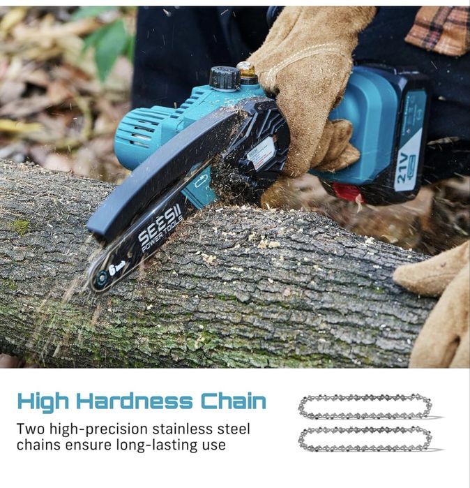 Motoserra eletrica a bateria