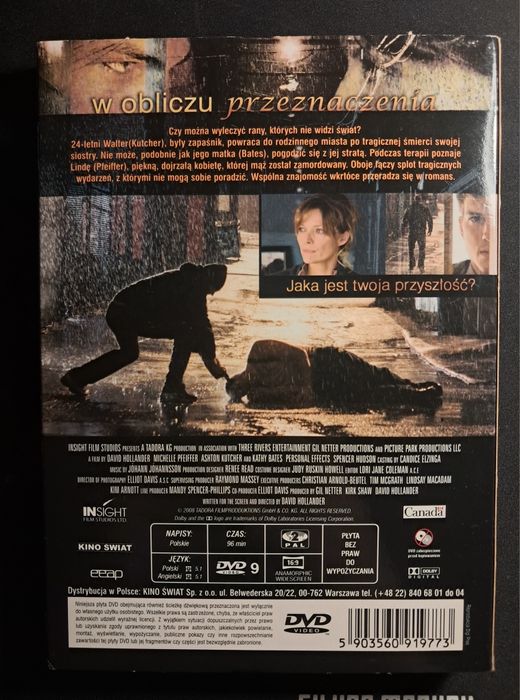 W obliczu przeznaczenia | Pfeiffer | Kutcher | DVD