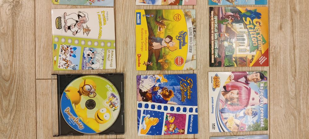 Płyty CD VCD DVD Video CD Bajki kołysanki