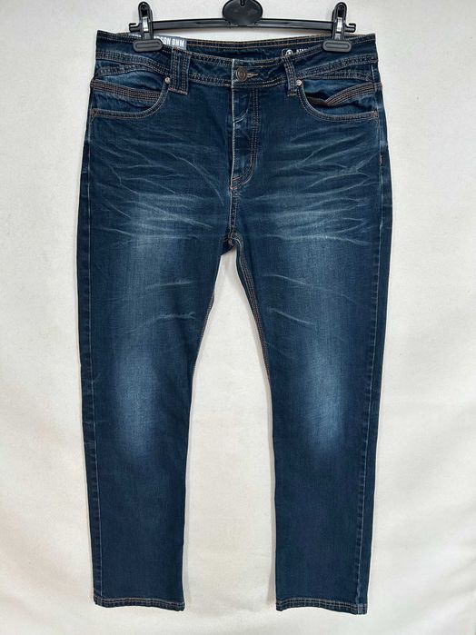 Tom Tompson Dnm _ Spodnie jeansowe jeansy 34/32 _ slim tapered