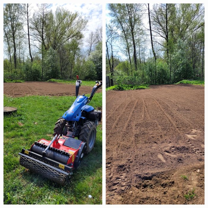 Usługi ogrodnicze(wertykulacja/przycinanie/glebogryzarka separacyjna)