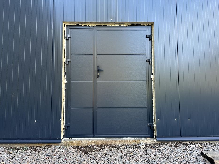 Drzwi techniczne ocieplane