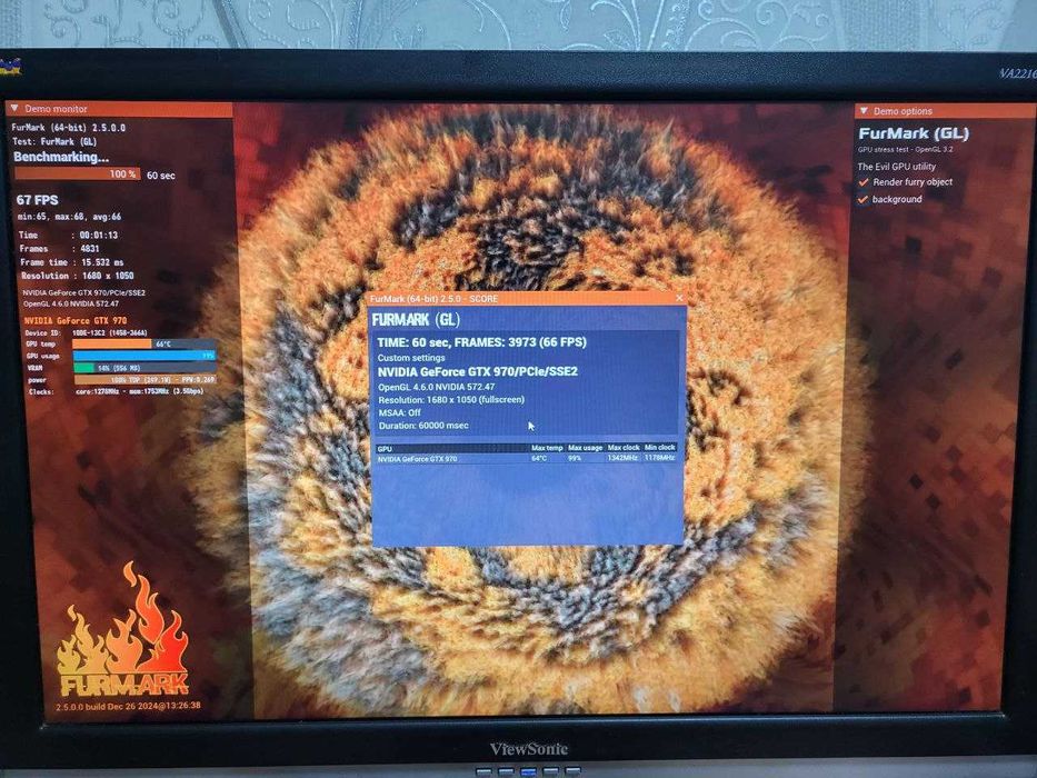 Монітор ViewSonic VA2216w 1680x1050